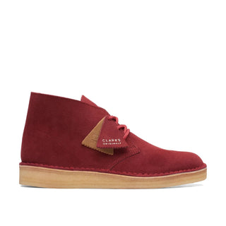 Bota Hombre Clarks Originals Desert Cup Gamuza Roja