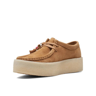 Zapato Clarks Mujer Wallabee Cup Oxford Cafe