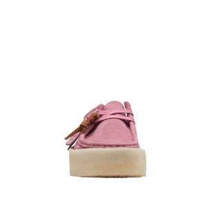 Zapato Mujer Clarks Originals Wallabee Cup Rosa Nubuck