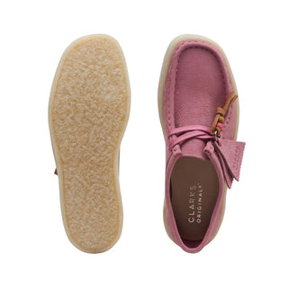 Zapato Mujer Clarks Originals Wallabee Cup Rosa Nubuck
