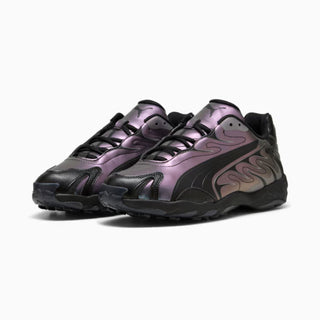Tenis Unisex Puma Inhale Color Shifting Morado Negro vista par frontal