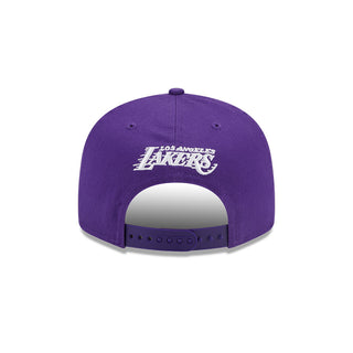 New Era LA Lakers NBA Flat Visor 9FIFTY Purple