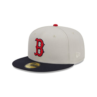 NE Boston Red Sox 59Fifty FAarm Team Beige