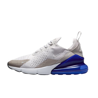Tenis Hombre Nike Air Max 270 Azul Gris vista lateral principal