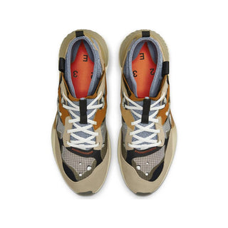 Tenis Hombre Jordan Delta 3 Mid Beige Brown vista par superior