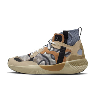 Tenis Hombre Jordan Delta 3 Mid Beige Brown vista lateral principal