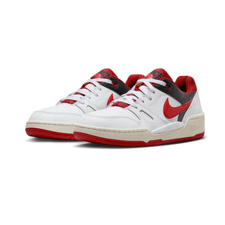 Nike Full Force Low White - Red