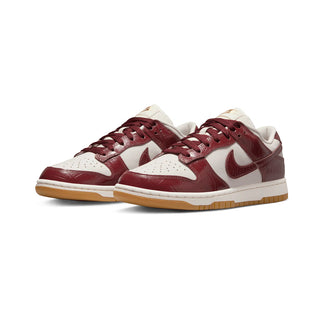 Nike Dunk Low LX Team Red Croc