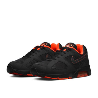 Tenis Hombre Nike Air 180 Negro Naranja