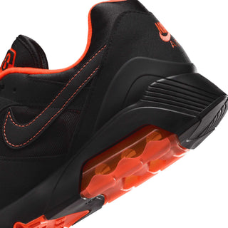 Tenis Hombre Nike Air 180 Negro Naranja