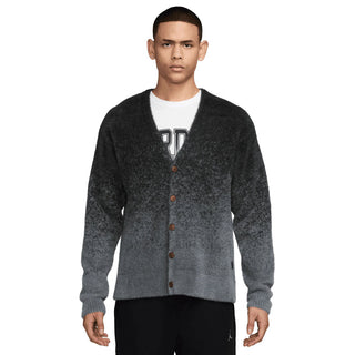 Hombre Air Jordan Cardigan Tejido Knit Smoke Grey