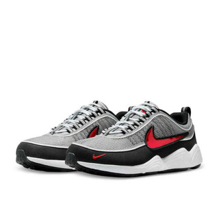 Tenis Hombre Nike Air Zoom Spiridon Metallic Silver and Sport Red