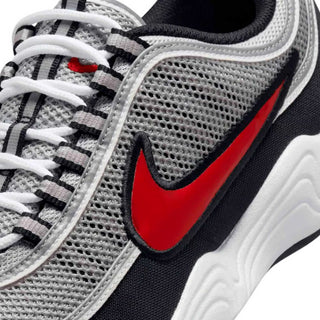 Tenis Hombre Nike Air Zoom Spiridon Metallic Silver and Sport Red