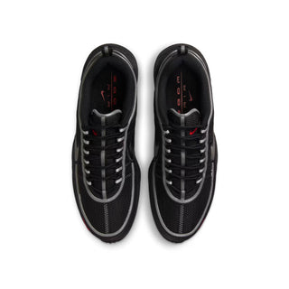 Tenis Hombre Nike Air Zoom Spiridon Negro Plata vista par superior