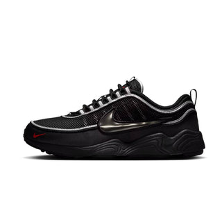 Tenis Hombre Nike Air Zoom Spiridon Negro Plata vista lateral principal
