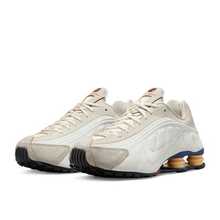 Tenis Hombre Nike Shox R4 Premium Blanco 