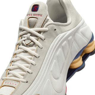 Tenis Hombre Nike Shox R4 Premium Blanco 