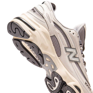 Tenis Hombre New Balance 1000 Blanco Gris vista atras