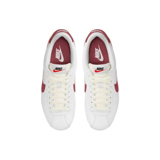 Tenis Mujer Nike Cortez White Red Stardust vista superior