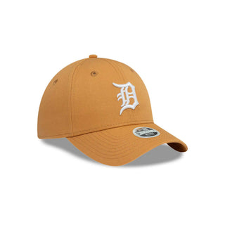 Gorra Mujer Detroit Tigers MLB League Essentials 9FORTY Cafe Claro vista lateral secundaria