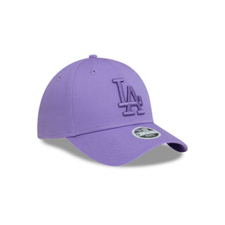 Gorra Mujer Los Angeles Dodgers MLB League Essentials 9FORTY Morado lateral secundaria