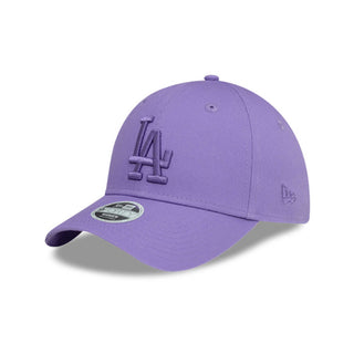 Gorra Mujer Los Angeles Dodgers MLB League Essentials 9FORTY Morado lateral principal
