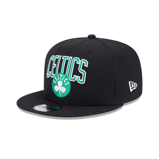 Gorra New Era Boston Celtics NBA Flat Visor 9FIFTY Snapback vista frente