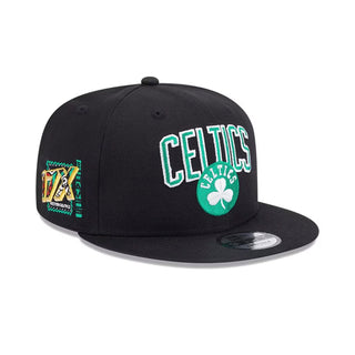 Gorra New Era Boston Celtics NBA Flat Visor 9FIFTY Snapback vista frente