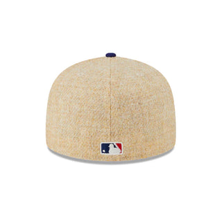 Gorra New Era Harris Tweed x MLB Los Angeles Dodgers 59FIFTY vista trasera