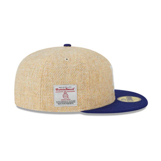 Gorra New Era Harris Tweed x MLB Los Angeles Dodgers 59FIFTY vista lateral