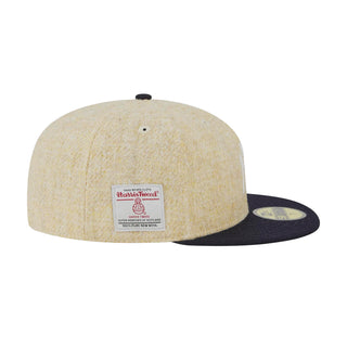 Gorra New Era Harris Tweed x MLB New York Yankees 59FIFTY vista lateral secundaria