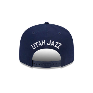 Gorra New Era UTAH Jazz NBA Flat Visor 9FIFTY vista atras