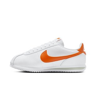Nike Cortez White Campfire Orange