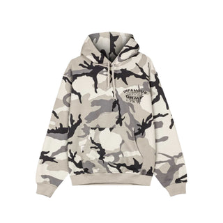 Sudadera Unisex Grimey FOLLOW THE DOLLAR Camuflaje Blanco vista frente principal