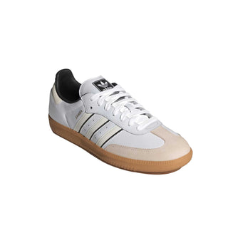 Tenis hombre adidas Samba OG clasico Off White vista frontal