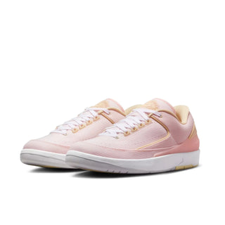 Tenis Hombre Air Jordan 2 Low Seersucker Coral vista par frontal