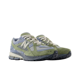Tenis Hombre New Balance 1906 Utility Gris Verde Azul vista par frontal