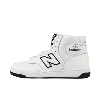 Tenis Hombre New Balance 480 High White vista lateral principal
