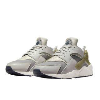 Tenis Hombre Nike Air Huarache Gris Verde vista par frontal