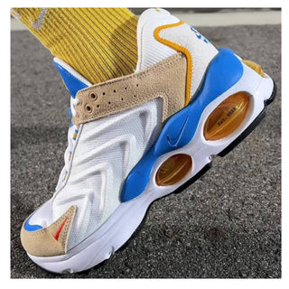 Tenis Hombre Nike Air Max TW Frank Rudy White Blue vista foto referencia