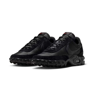 Tenis Hombre Nike Air Max Waffle Black and Anthracite vista par frontal