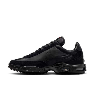 Tenis Hombre Nike Air Max Waffle Black and Anthracite vista lateral principal