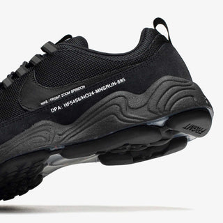 Tenis Hombre Nike Air Zoom Spiridon x FRGMT negro vista zoom atras