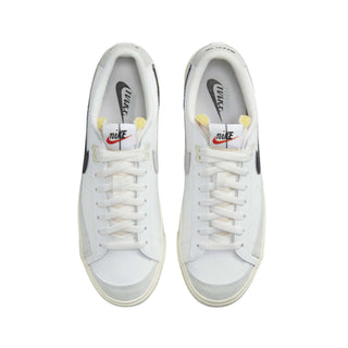 Tenis Hombre Nike Blazer Low 77 Blanco Gris Negro vista par superior