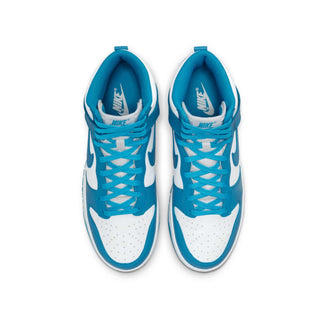 Tenis Hombre Nike Dunk Hi Retro Laser Blue vista par superior