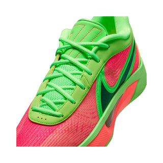 Tenis Hombre Nike Giannis Freak 6 Green Hyper Pink vista zoom frente