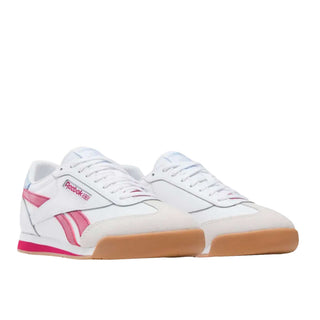 Tenis Hombre Reebok Campio XT White and Burgundy vista lateral par