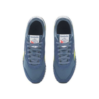 Tenis Hombre Reebok Classic AZ Azul Amarillo vista par superior