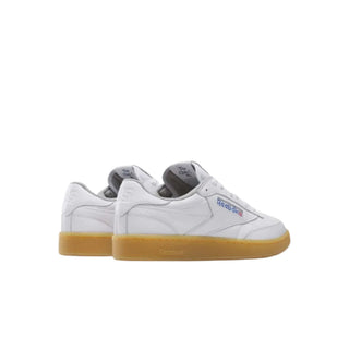 Tenis Hombre Reebok Club C 85 Blanco Azul vista par atras