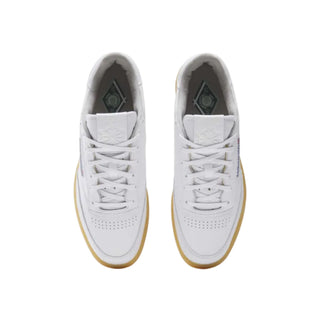 Tenis Hombre Reebok Club C 85 Blanco Azul vista par superior